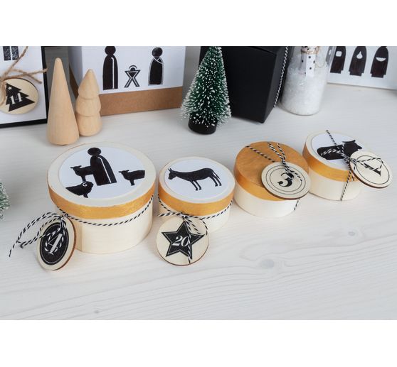 Clear Stamps "Krippe"