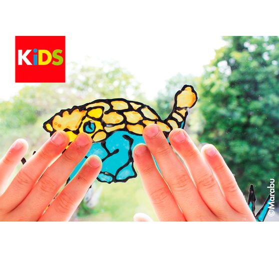 Marabu KiDS Window Color Set "Dinosaurier"