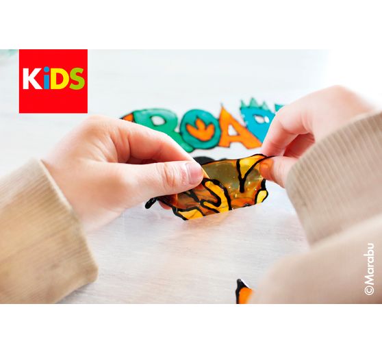 Marabu KiDS Window Color Set "Dinosaurier"