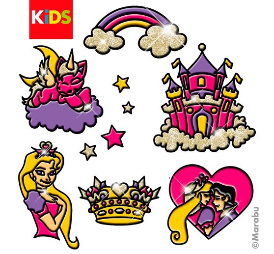 Marabu KiDS Window Color Set "Princess"
