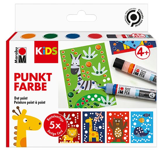 Marabu KiDS Dot Pen Set "Tiere"