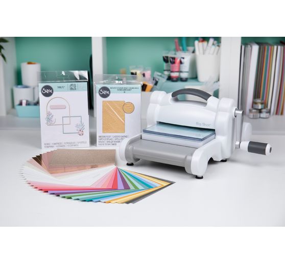 Sizzix Big Shot White & Gray "Starter Kit"