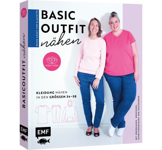 Book "Keine Angst vor Klamotte - Basic-Outfit nähen von Anna Einfach nähen"