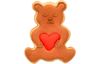 Cookie cutter "Teddy bear with heart"