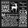 Schablone "Christmas Letters"