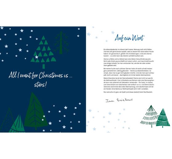 Buch "Adventskalender Weihnachtssterne"