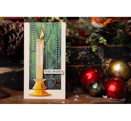 Sizzix Thinlits Stanzschablone "Candleshop Colorize by Tim Holtz"