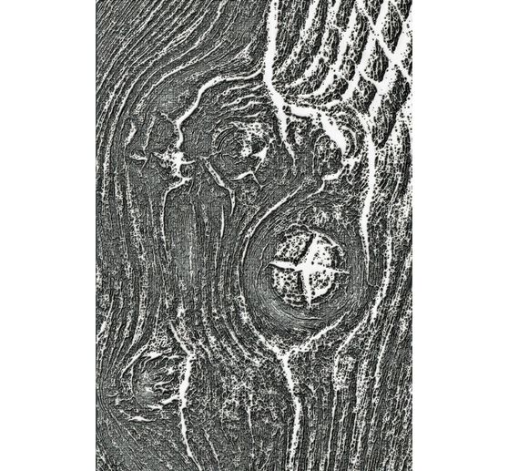 Sizzix 3D-Prägeschablone "Woodgrain by Tim Holtz"