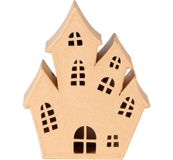 Cardboard house to open "Crazy Castle"
