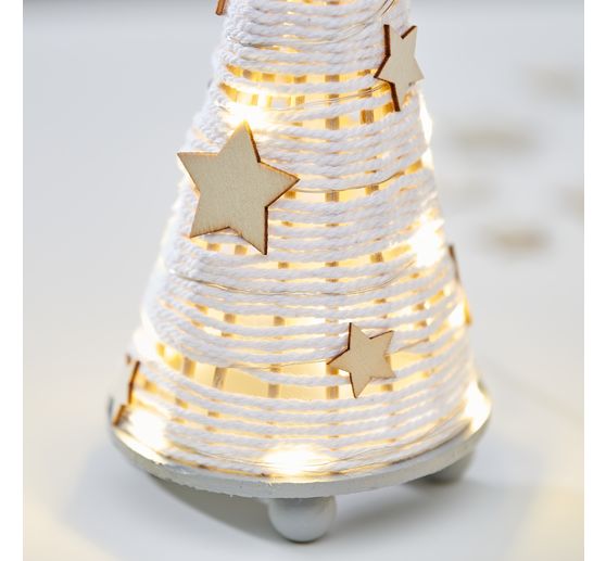 Micro-LED-Lichterkette mit Timer, 20 LEDs