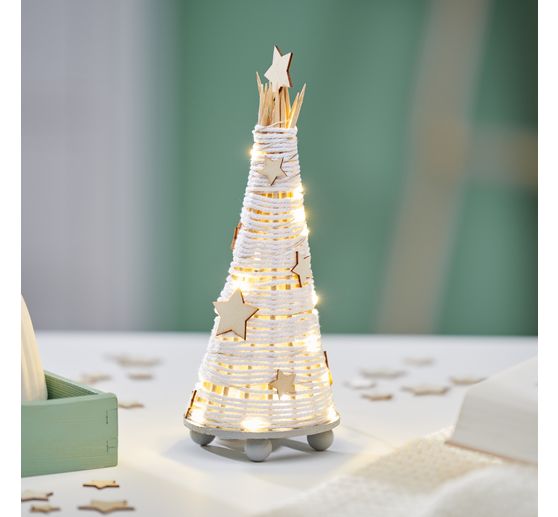 Micro-LED-Lichterkette mit Timer, 20 LEDs