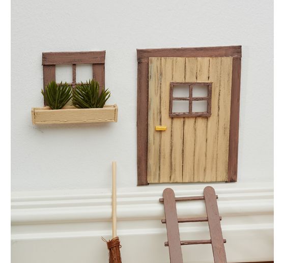 Miniatur Fenster quadratisch "breite Tiefe"