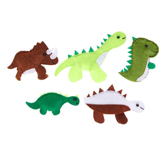 Bastelset Fingerpuppen "Dinos"