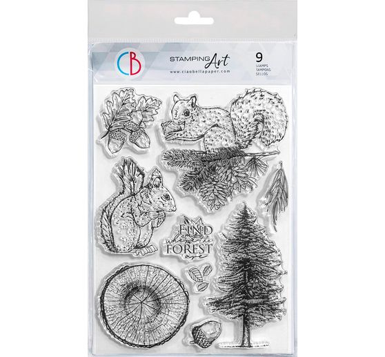Silikonstempel "Into the Wild", Spirit of the Forest