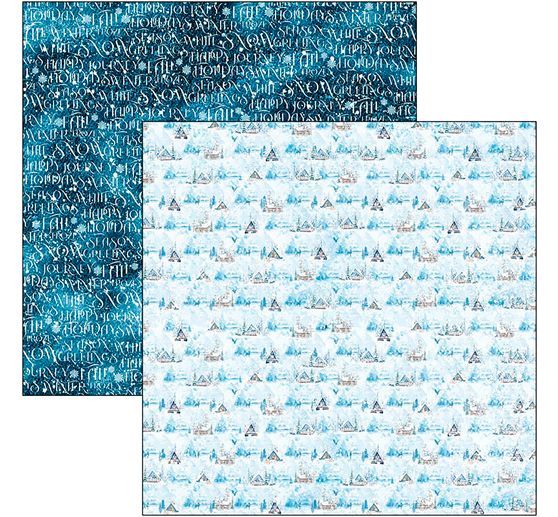 Scrapbook-Papier "Winter Journey"