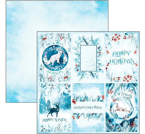 Scrapbook-Papier "Winter Journey"