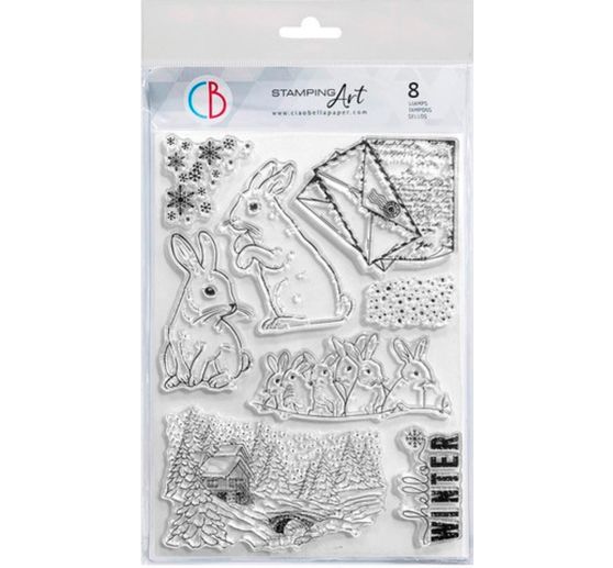 Silikonstempel "Winter Journey", Arctic Adventure