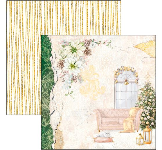 Scrapbook paper "Sparkling Christmas"