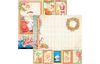 Scrapbook paper "Dear Santa"