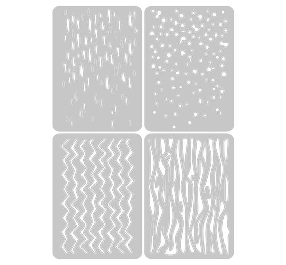Sizzix Thinlits Stanzschablone "Infinite Doodles #2"
