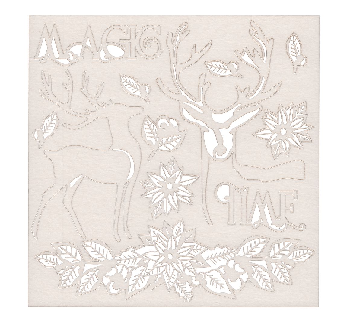 Stamperia Deko-Elemente "Magic Time"