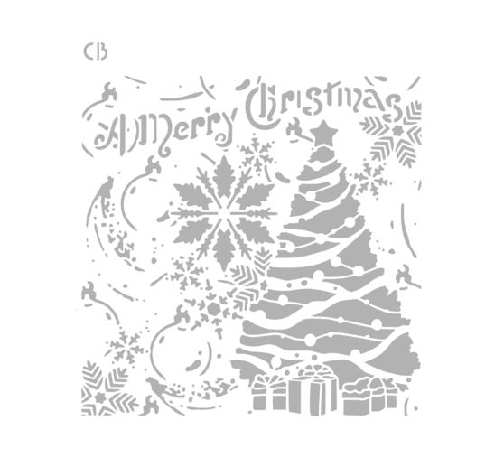 Schablone "Magic holidays"