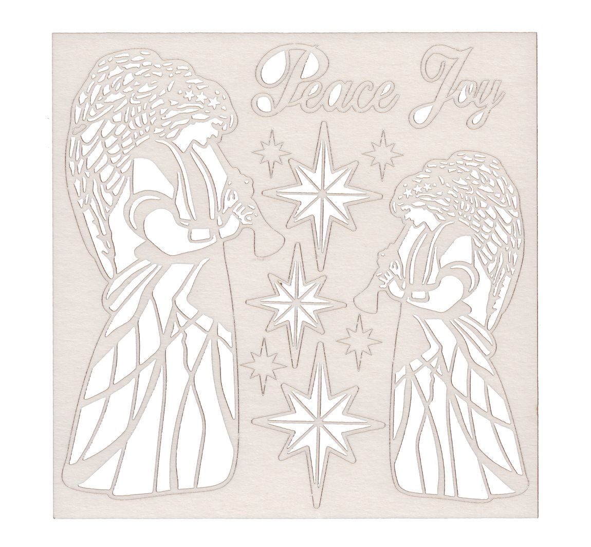 Stamperia Deko-Elemente "Angels"