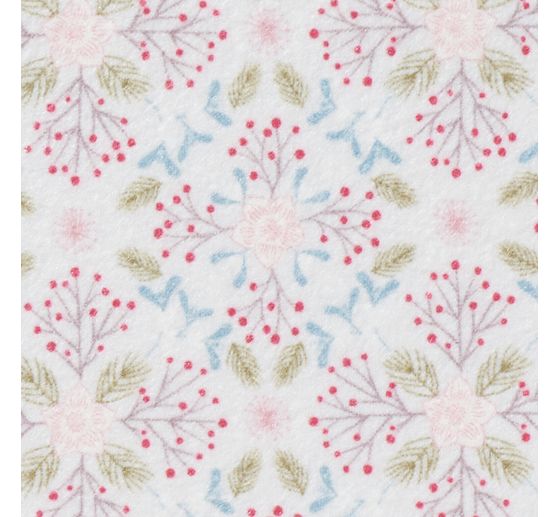 Sweat-Stoff "Bluebell Berries"