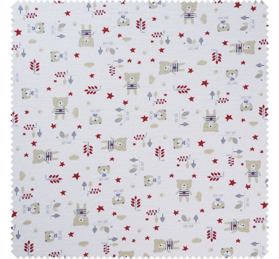 Jersey fabric "Favorite bear"