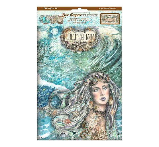 Motif straw silk assortment "Songs of the Sea"