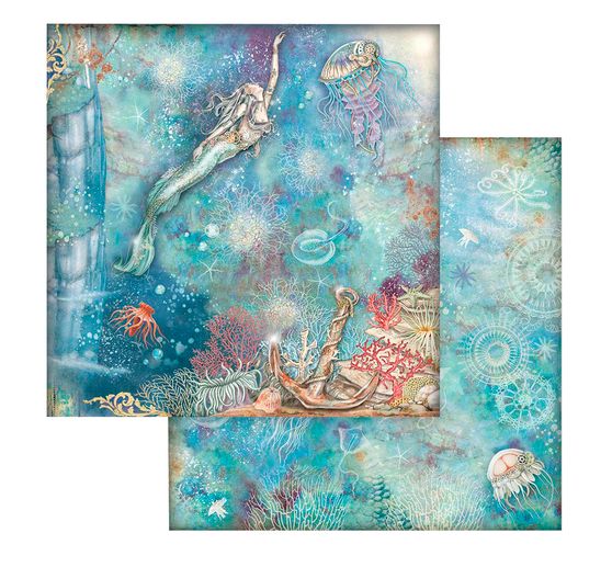Scrapbook-Block "Songs of the Sea"