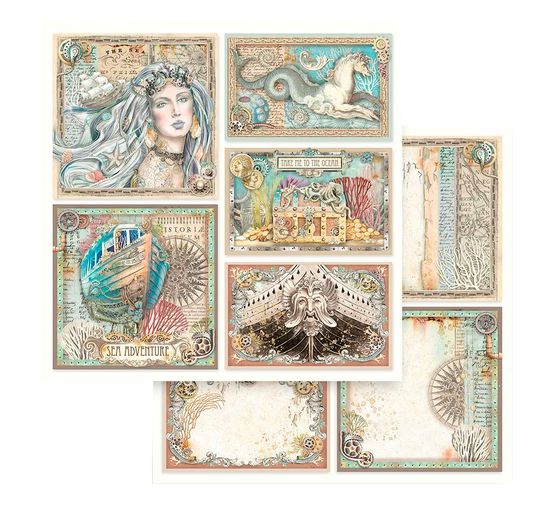 Scrapbook-Block "Songs of the Sea"