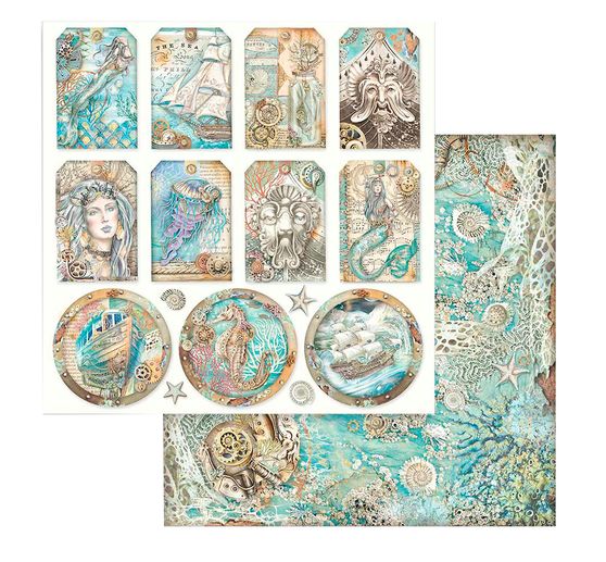 Scrapbook-Block "Songs of the Sea"