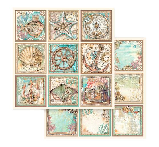 Scrapbook-Block "Songs of the Sea"