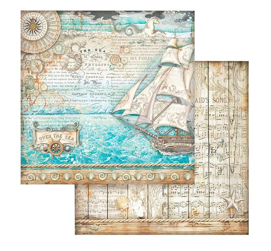 Scrapbook-Block "Songs of the Sea"