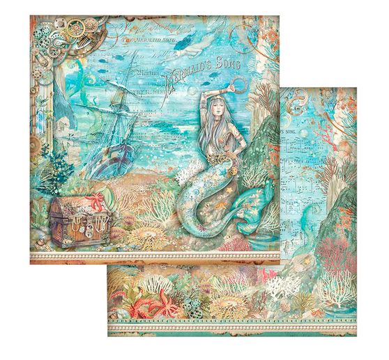 Scrapbook-Block "Songs of the Sea"