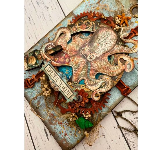 Scrapbook-Block "Songs of the Sea - Backgrounds"