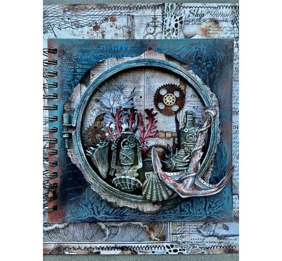 Scrapbook-Block "Songs of the Sea - Backgrounds"