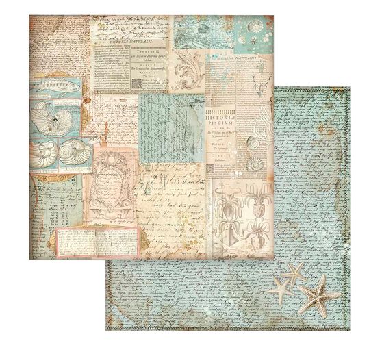 Scrapbook-Block "Songs of the Sea - Backgrounds"