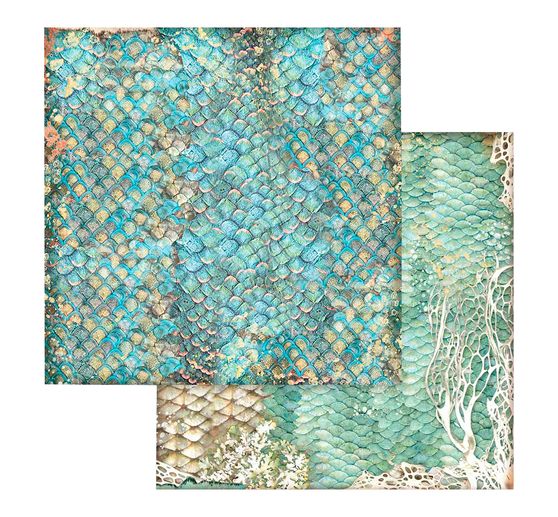 Scrapbook-Block "Songs of the Sea - Backgrounds"