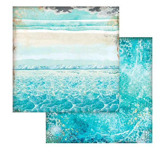 Scrapbook-Block "Songs of the Sea - Backgrounds"
