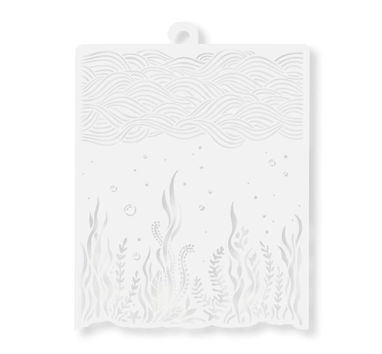 Stencil "Songs of the Sea - Corals and Poseidonias"