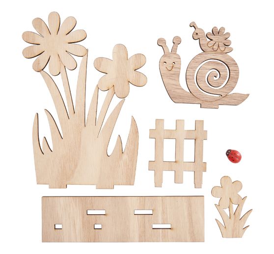 VBS Holz-Steckmotiv "Schneckengarten"