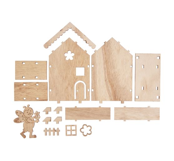 VBS Holzbausatz Haus "Frühlingsbote"