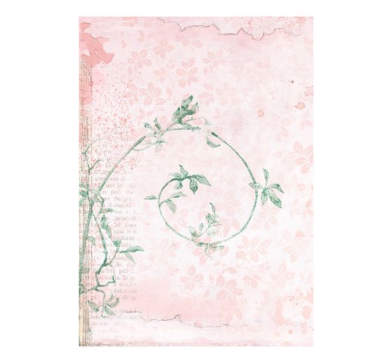 Motif straw silk backgrounds "Roseland"