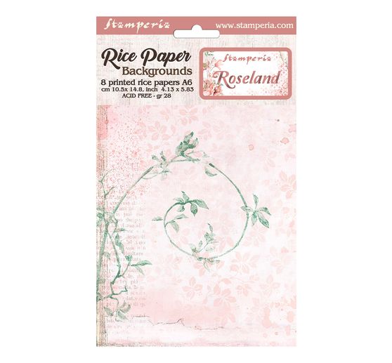 Motif straw silk backgrounds "Roseland"