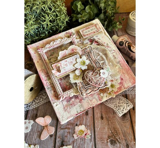 Scrapbook-Block "Roseland"
