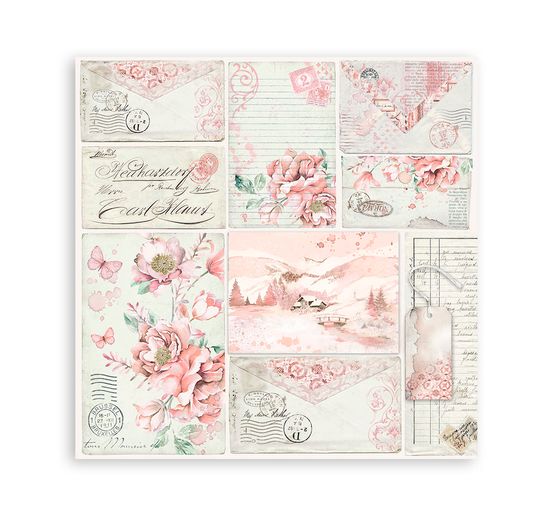 Scrapbook-Block "Roseland"