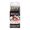 Sakura Pigma Micron "Manga Sammlung", 6er-Set
