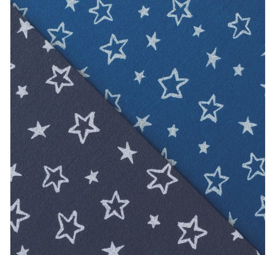 Jersey-Stoff "Sterne"
